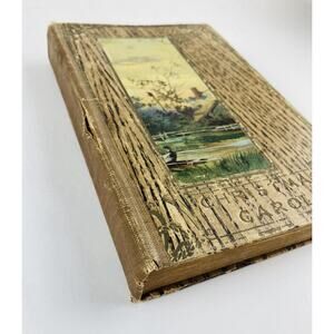 Antique Charles Dickens Book A Christmas Carol Publication Year Unknown Vintage